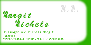 margit michels business card